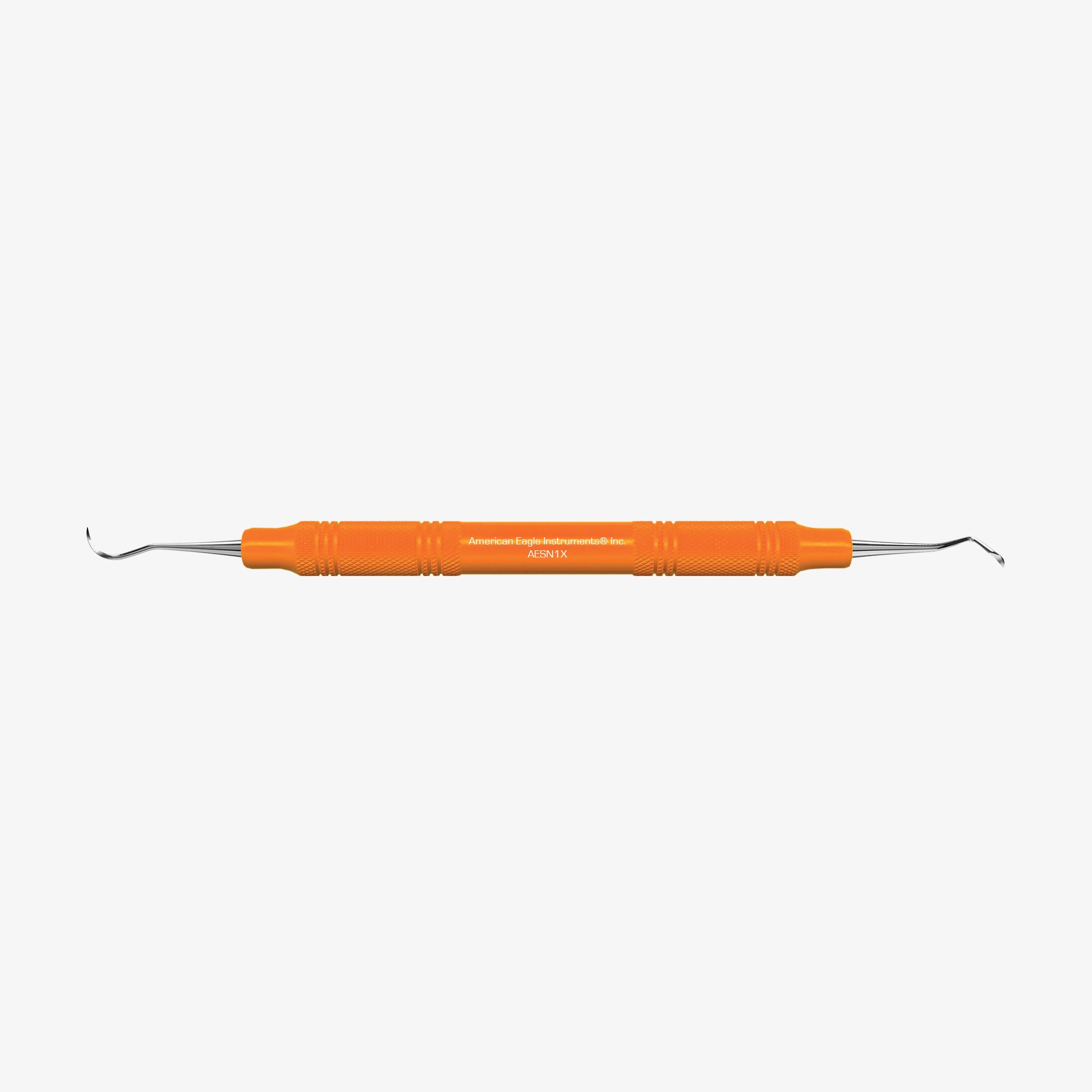 American Eagle Instrument AESN1X Double End #N1 Dental Scaler 3/8 Orange American Eagle Instrument AESN1X Double End #N1 Dental Scaler 3/8 Orange